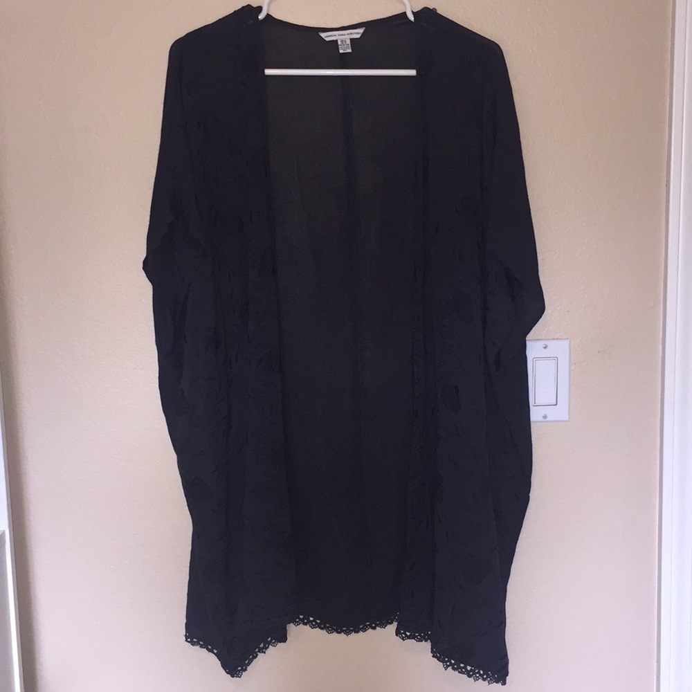 American Eagle Dark Gray Cardigan